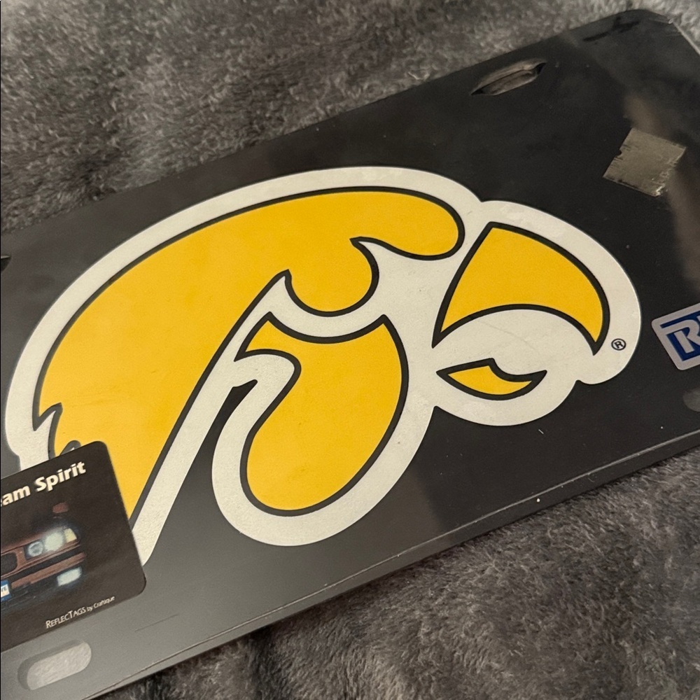 Iowa Hawkeyes License Plate Frame - Picture 2 of 4